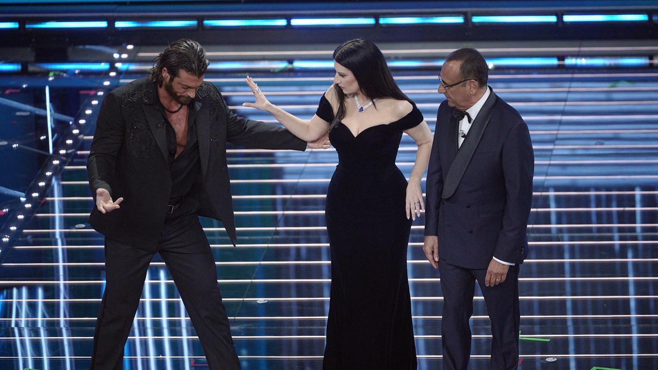 Un momento della prima serata