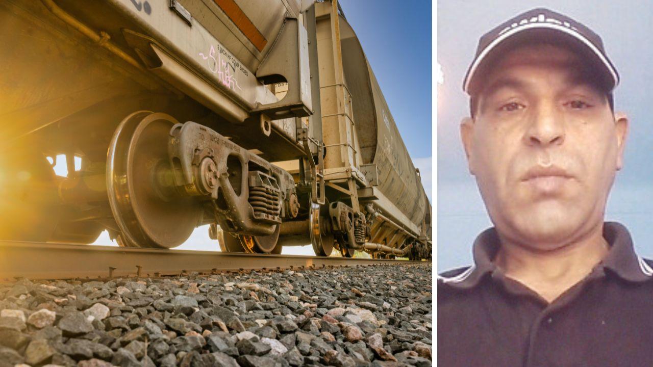 A destra la vittima dell'incidente