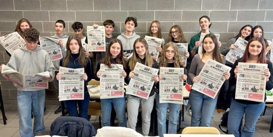 Alla scoperta del quotidiano, la 2A in visita alla Nuova Ferrara
