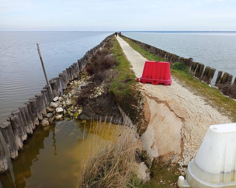 Comacchio, al via i lavori di ripristino dell’Argine degli Angeli