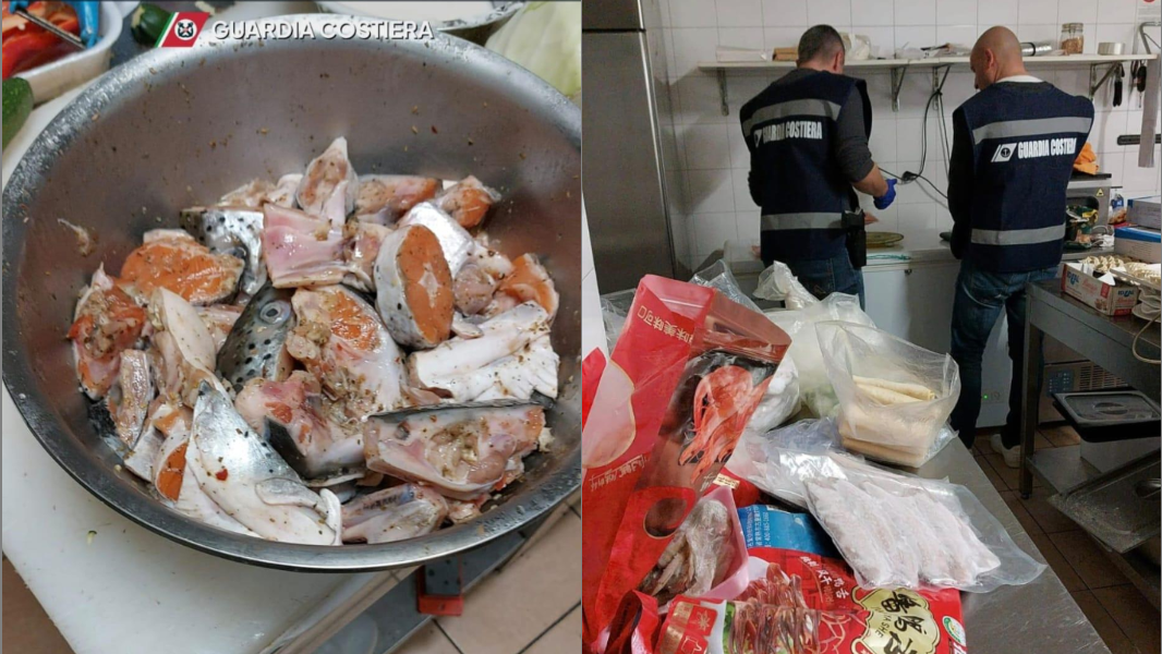 Nelle cucine venti chili di pesce andato a male: chiuso il ristorante – VIDEO