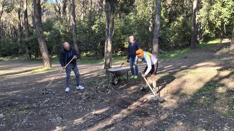 Ugolio, ripulita la pineta della gara: tutto pronto per la carica dei 500