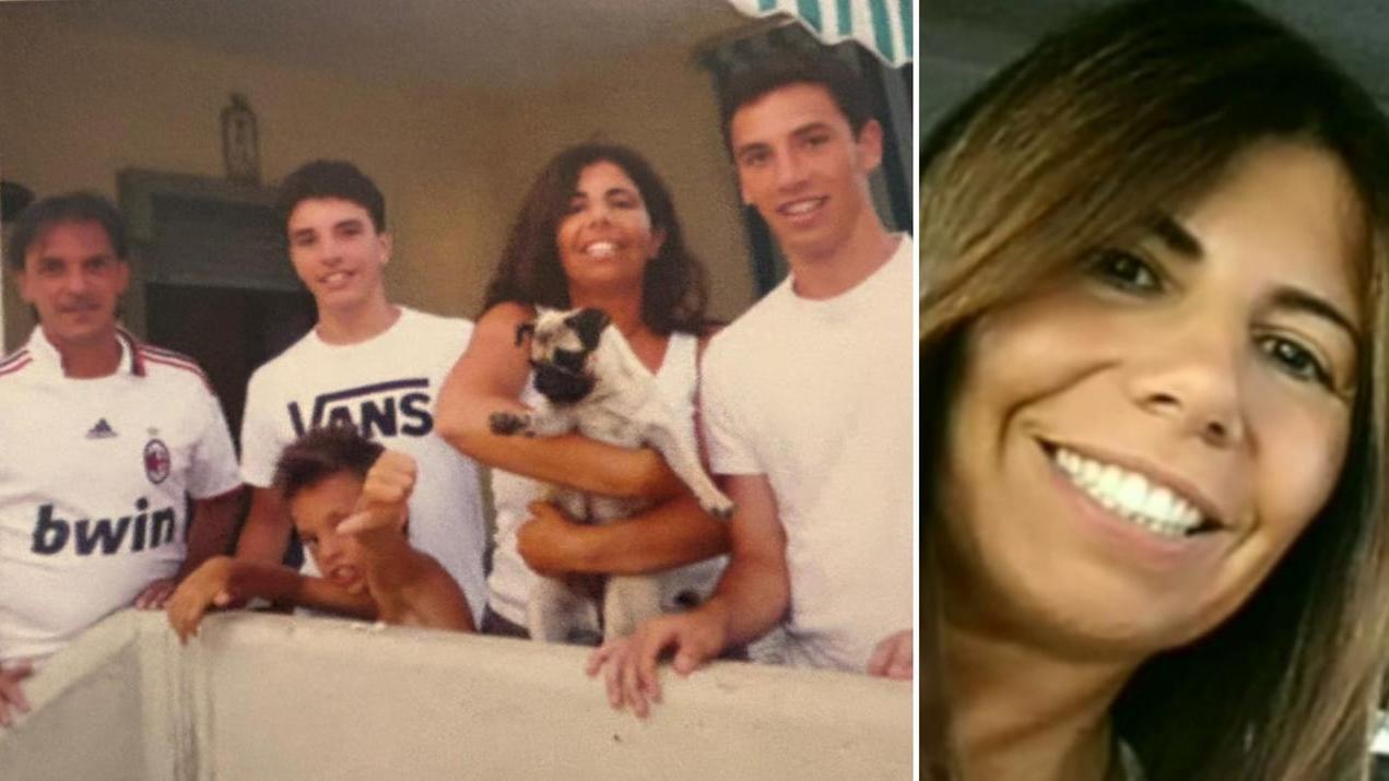 Albachiara Cristiani e la sua famiglia