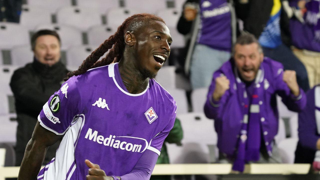 L'esultanza di Moise Kean