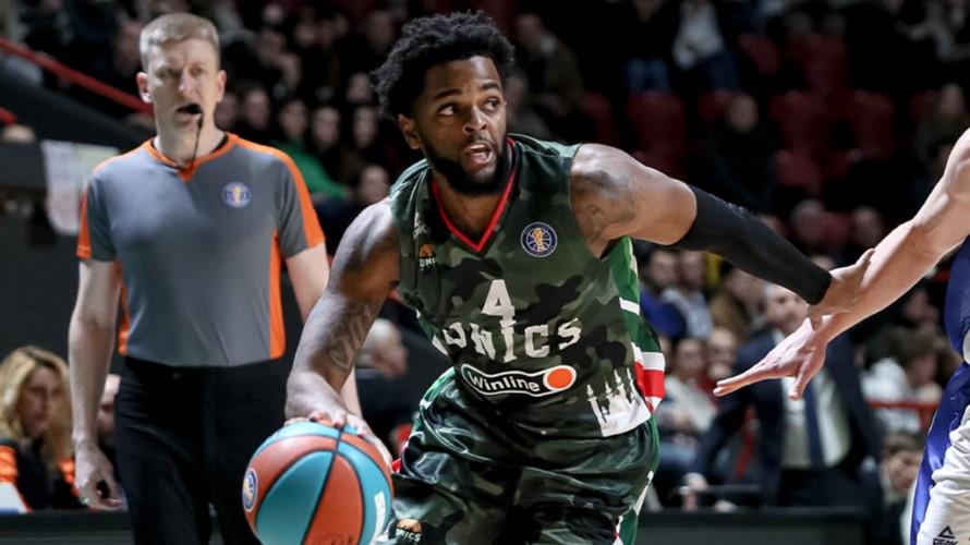 <strong>Daryl Macon</strong> con la maglia dell'Unics Kazan