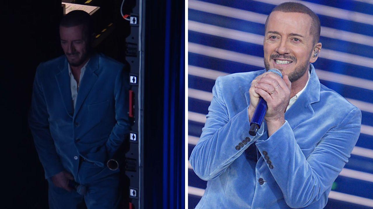 Raf: a sinistra la scena "pizzicata" dalle telecamere