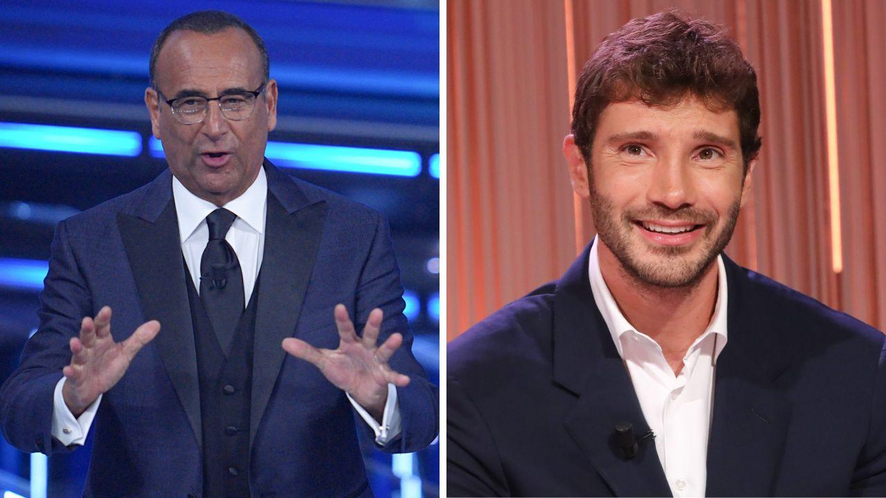 Carlo Conti e Stefano De Martino