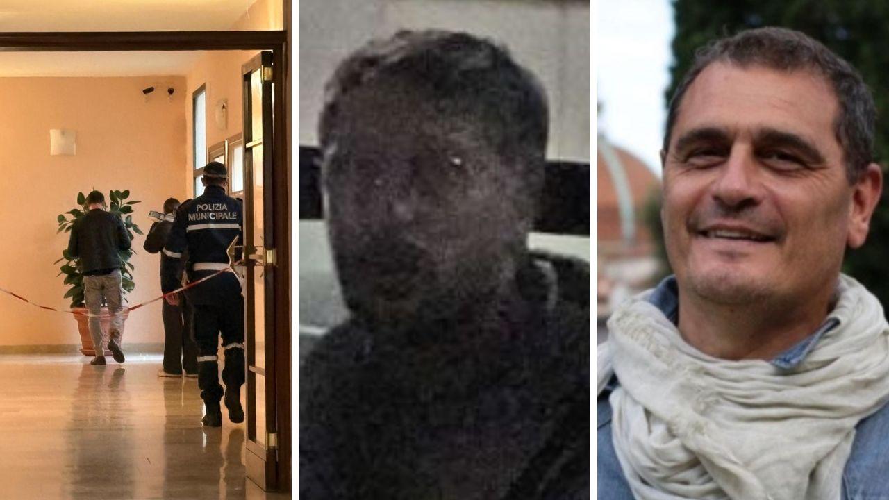 Il luogo del delitto, il presunto assassino e la vittima