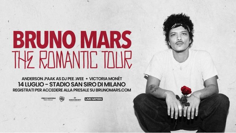 The Romantic: ecco il nuovo album di Bruno Mars – In palio due biglietti per il live a San Siro