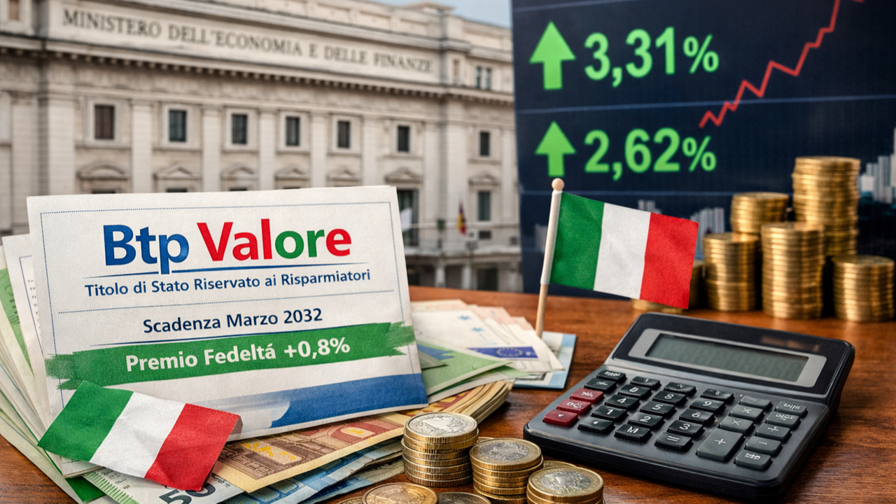 Btp Valore marzo 2026, ecco il rendimento anno per anno: l’annuncio del ministero dell’Economnia