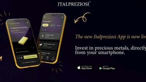 Italpreziosi lancia la propria app, investimenti in oro e argento dallo smartphone