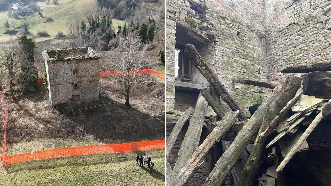 La torre di Pignone fuori e dentro