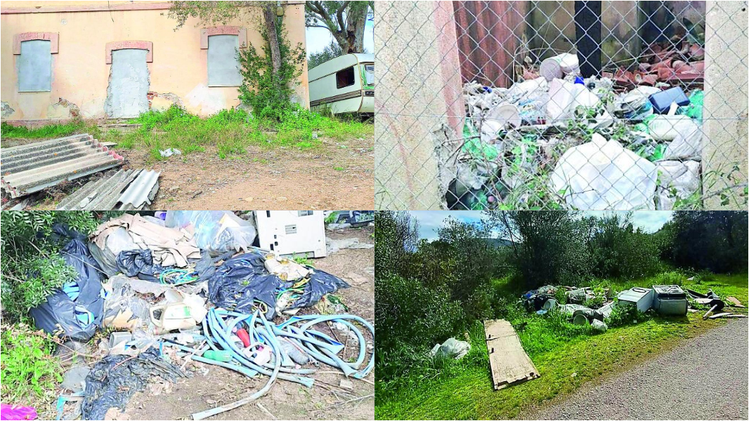 Il Cammino violato: lungo il sentiero di Bonaria slalom tra rifiuti, eternit e vecchi elettrodomestici