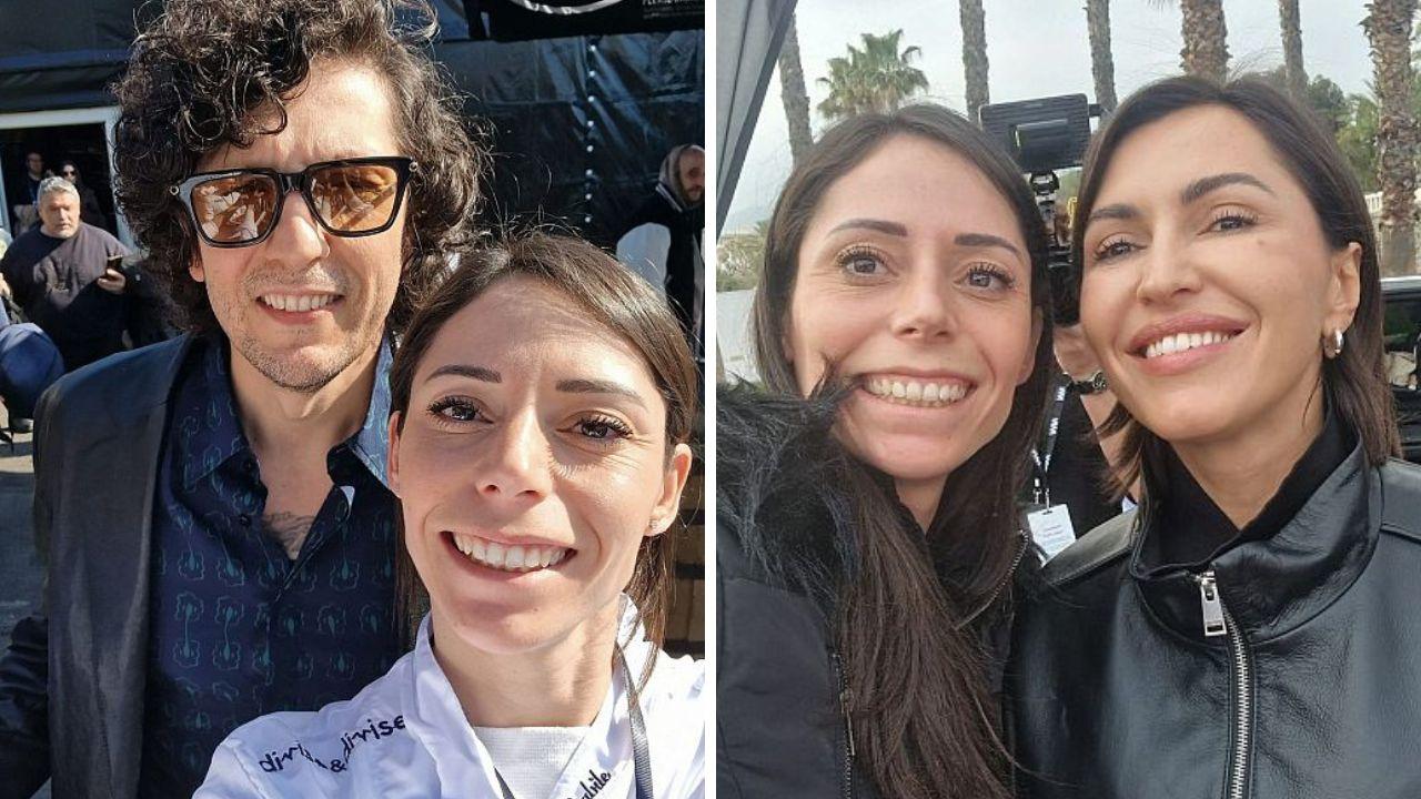 
	Federica con Ermal Meta e Serena Brancale&nbsp;

