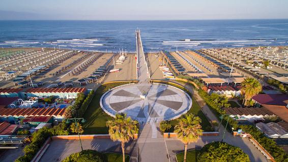 Uno scorcio del litorale di Forte