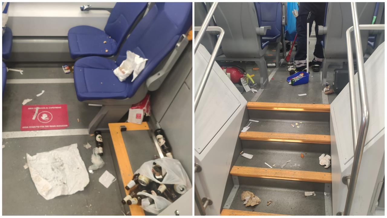 
	Immagini choc sul treno Reggio-Milano

