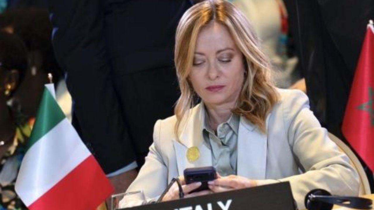 La premier Giorgia Meloni