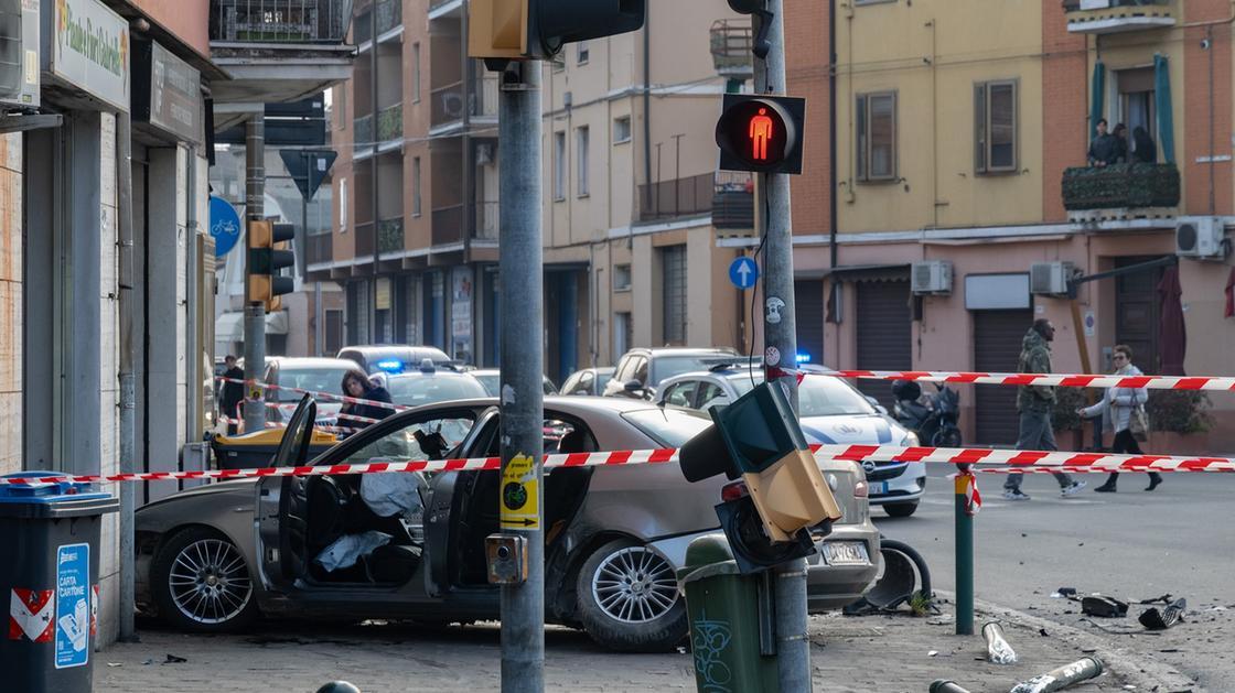 L'incidente in via Nonantolana