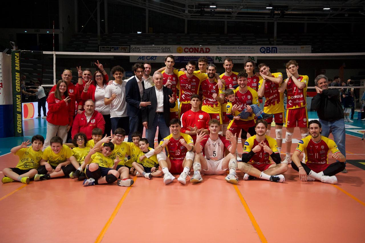 Conad, vittoria al tie-break con Negrini Acqui Terme