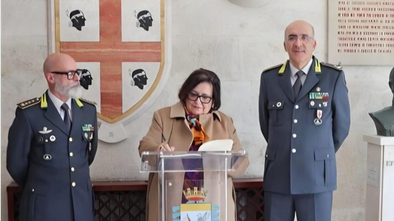 La prefetta Dessí in visita al Comando regionale della Guardia di finanza