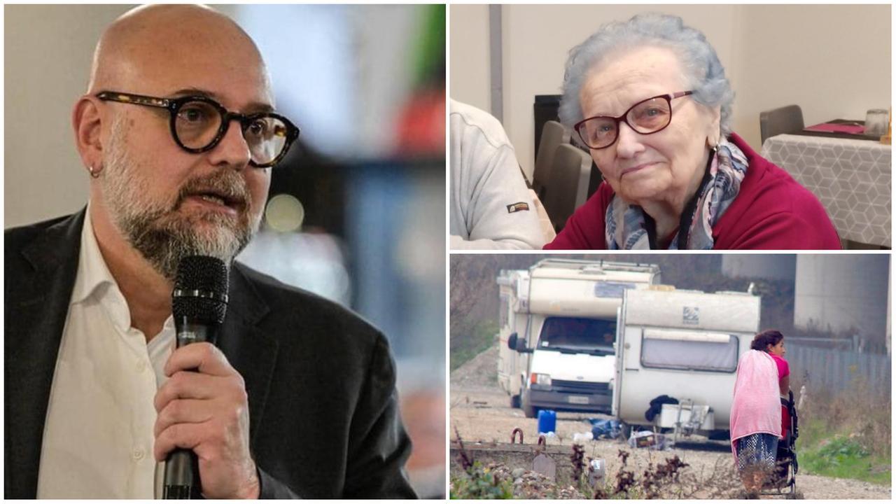 Antonietta uccisa dall’automobilista in fuga, il sindaco Mezzetti al funerale: «Campo Rom? Serve una soluzione definitiva»