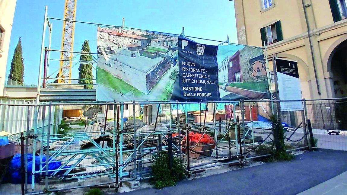 Bastione delle Forche, altra proroga: agonia di un cantiere