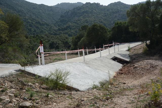 Alluvione, la forestale sequestra un ponte abusivo sul rio San Giovanni 