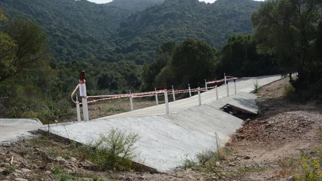 Alluvione, la forestale sequestra un ponte abusivo sul rio San Giovanni 