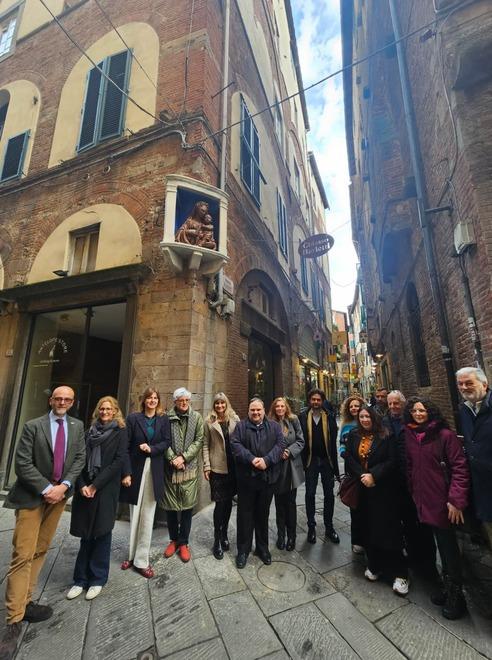 Lucca, la Madonna con Bambino ritorna in Chiasso Barletti 