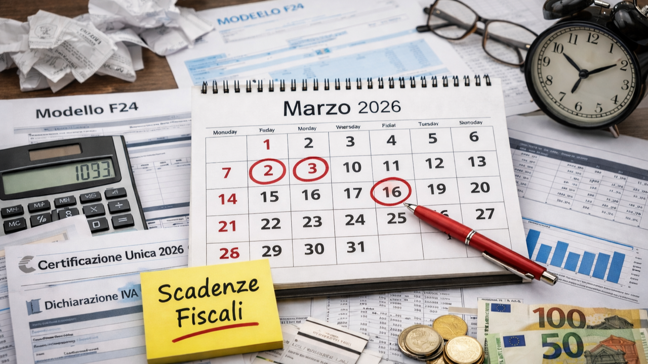 Fisco, marzo ad alta tensione: 79 scadenze tra Irpef, Iva e certificazioni uniche