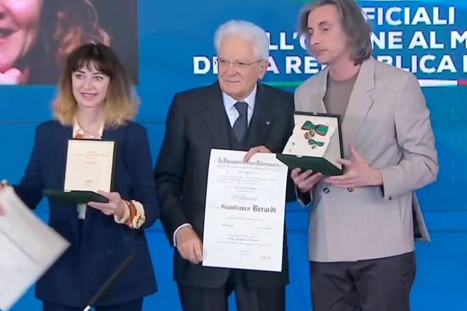 Il teatro e la disabilità: Gianfranco Berardi e Gabriella Casolari premiati da Mattarella
