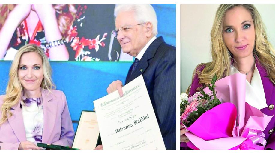 Valentina è Cavaliere del Lavoro: «Io, più forte della mia malattia»