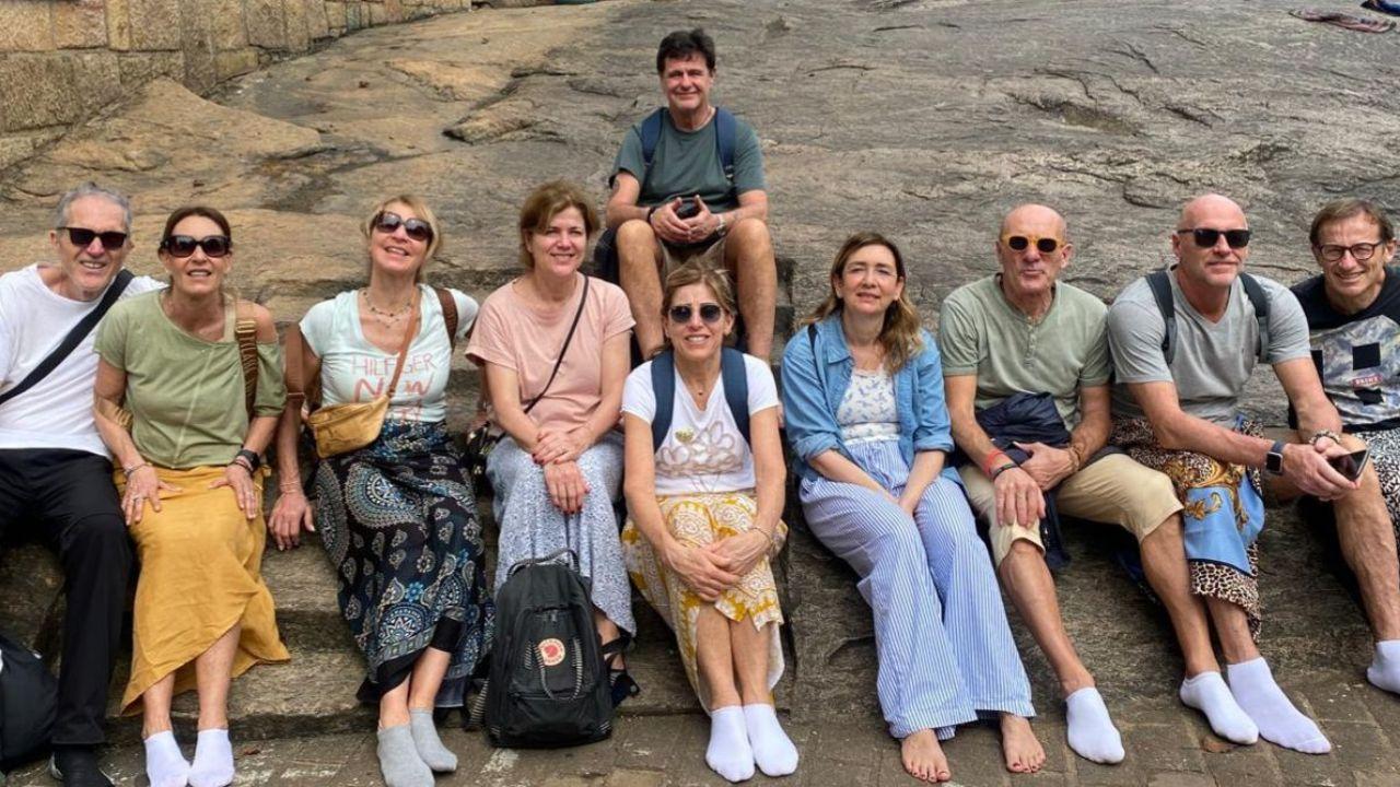 Il gruppo di livornesi