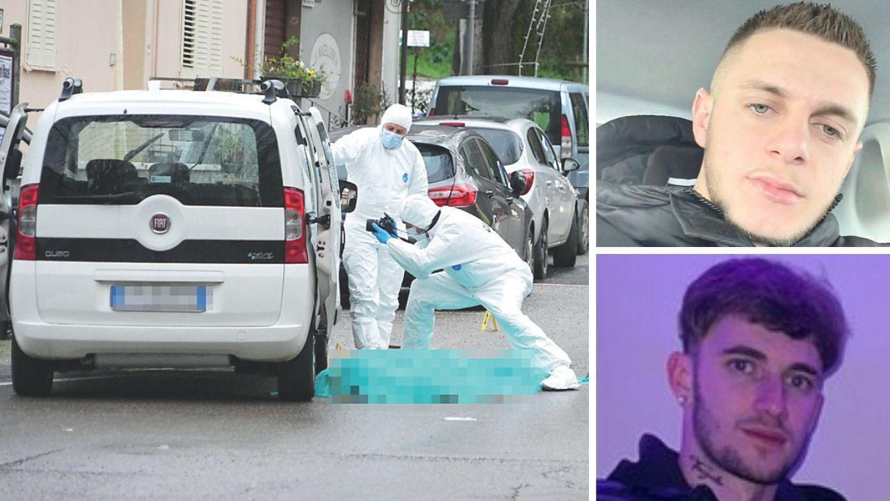 I rilevi a Montecalvoli, Kevin Muharremi (in alto) e Renato Xyke (in basso)