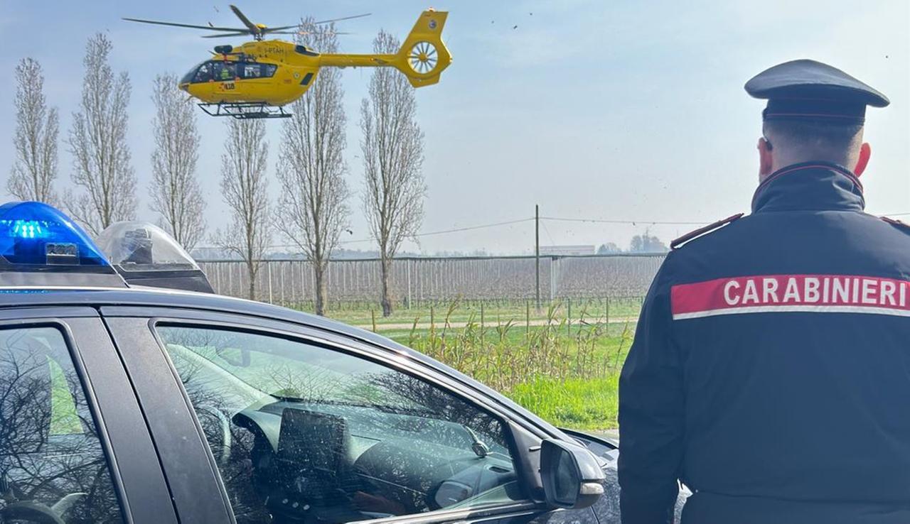 Moto contro daino a Volano: l’uomo portato all’ospedale in elicottero