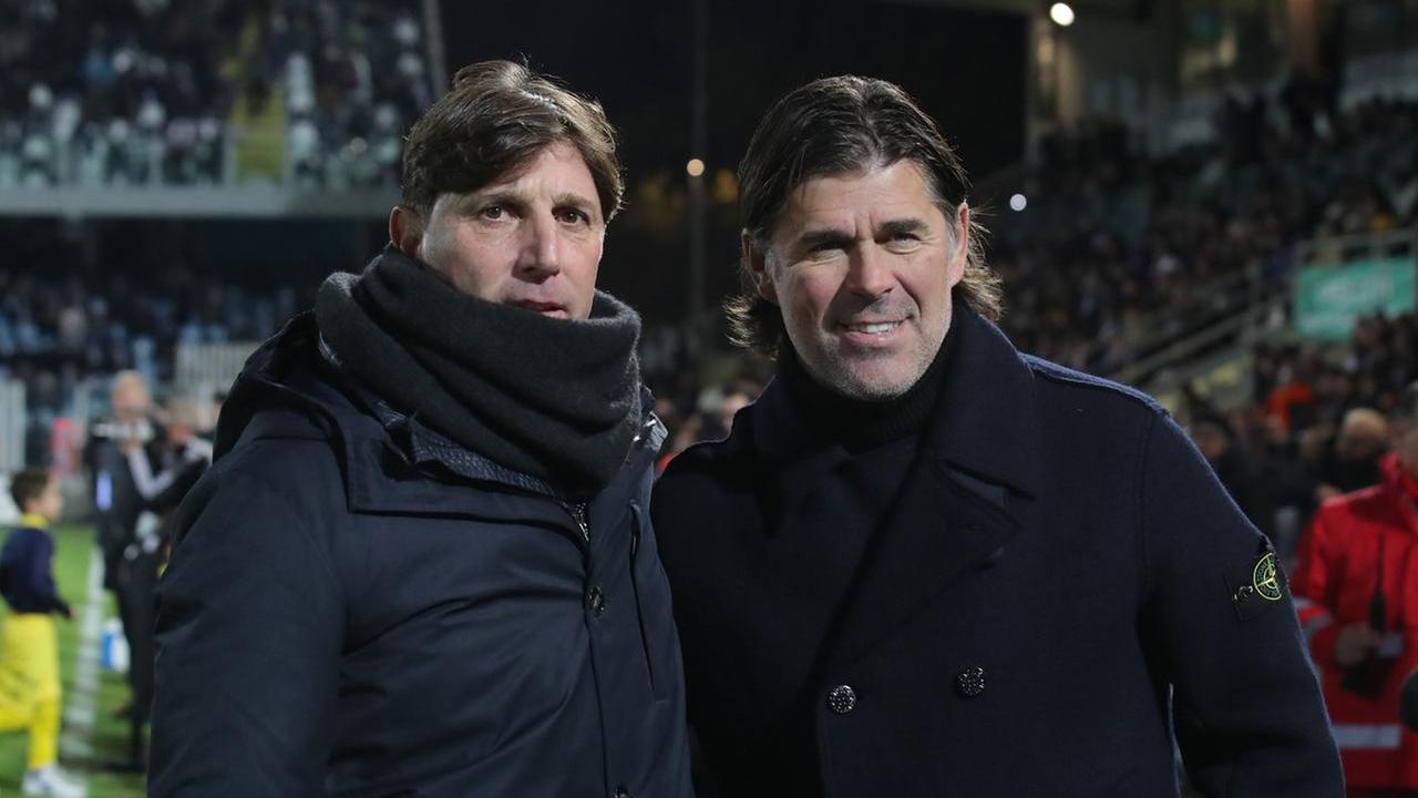 Michele Mignani e Andrea Sottil, mister di Cesena e Modena