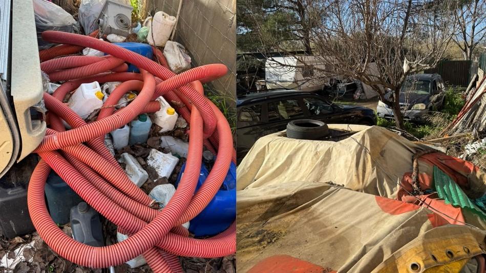 Olbia, l’officina abusiva è una bomba ecologica: scatta il sequestro