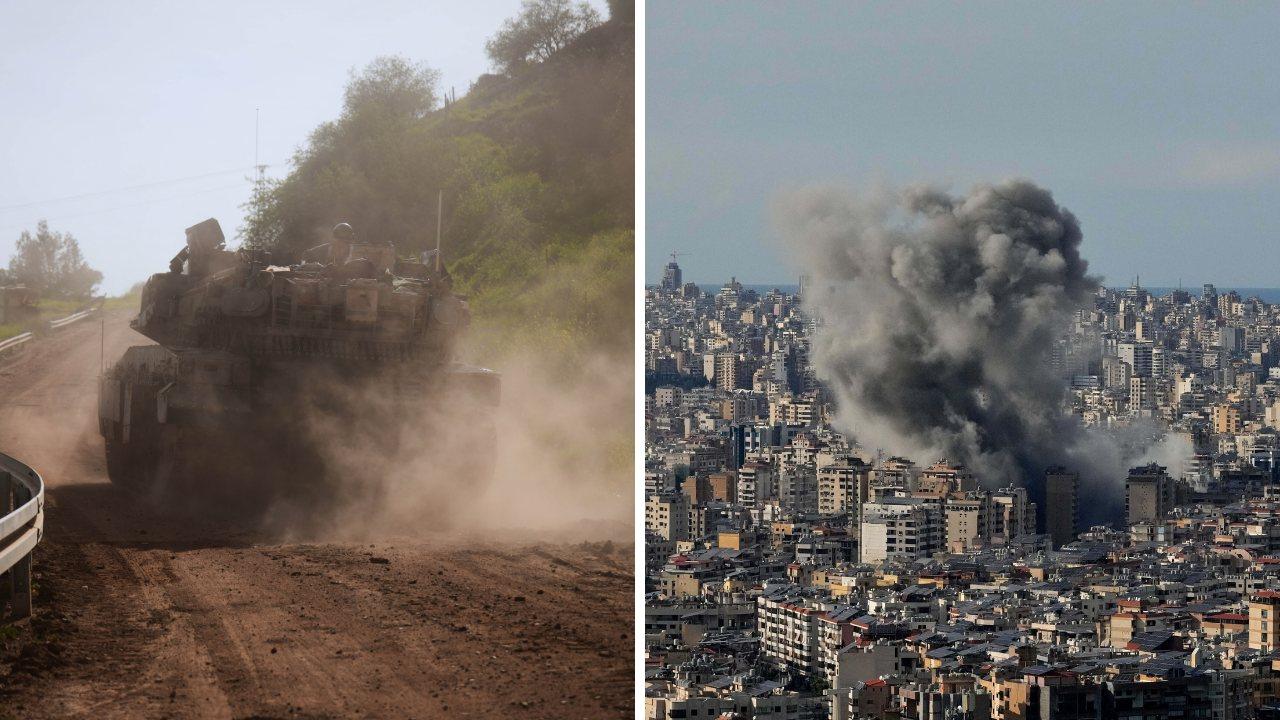 Un carro armato israeliano e attacchi a Dahiyeh