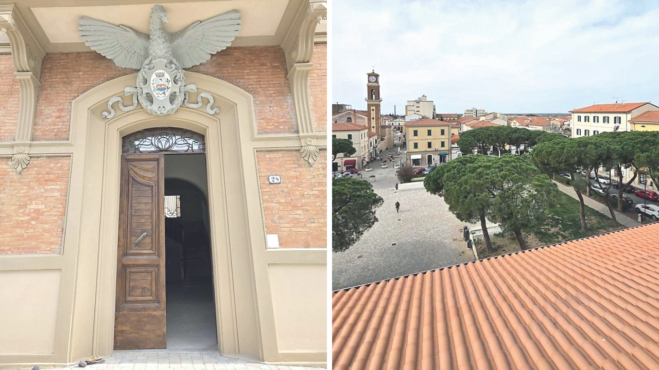 Villa Flora e alcuni spazi fotografati durante un sopralluogo