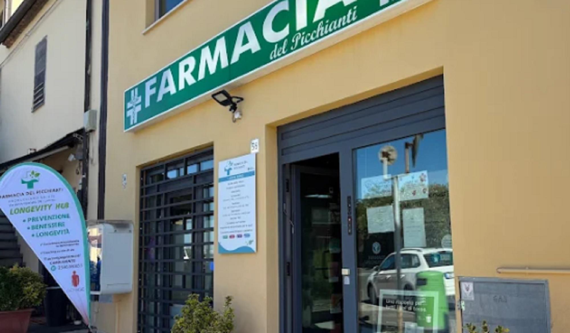 La farmacia del Picchianti (foto d'archivio)