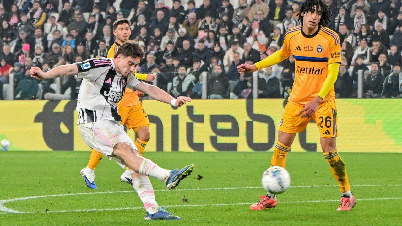 Un'azione della partita