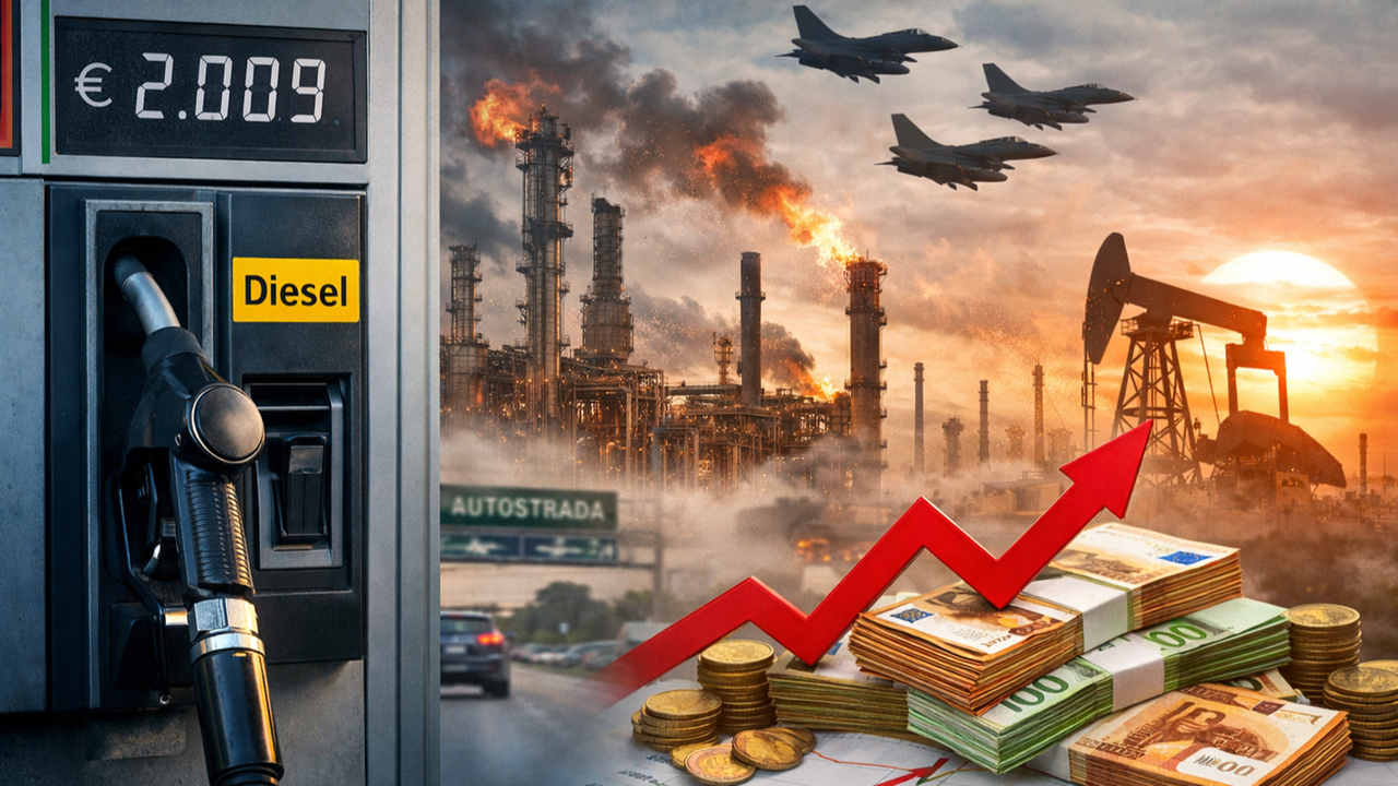 Crisi energetica, il gasolio sfonda il tetto dei 2 euro. Accise mobili sul tavolo del governo: ecco cosa sta succedendo