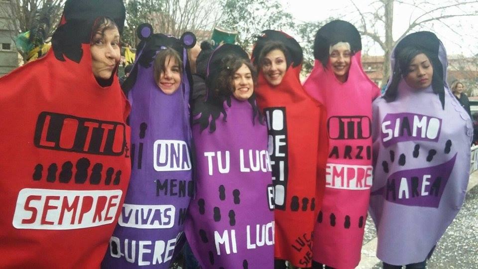 La città si mobilità per la giornata della donna. Oggi pomeriggio il corteo di Non una di meno