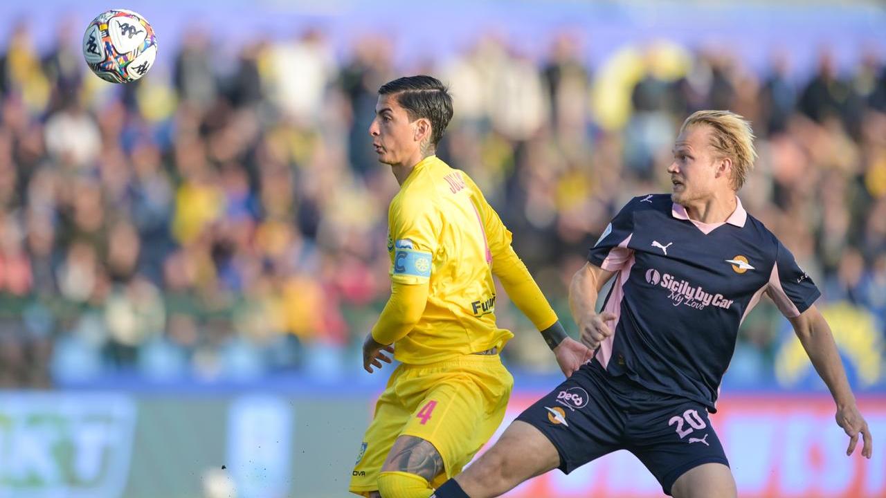 Un'azione della gara