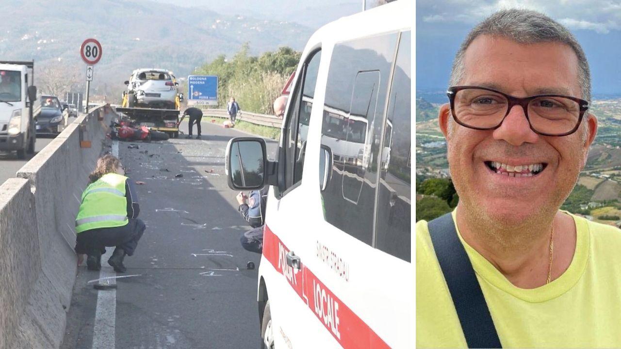 Il punto dello schianto e la vittima