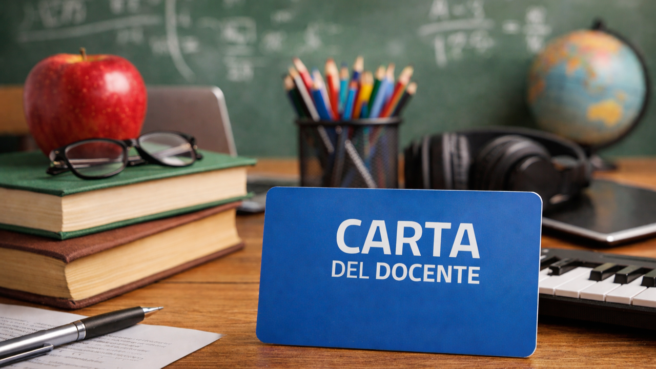 Carta del docente 2025-2026, richieste al via da oggi: bonus da 383 euro – Ecco come attivarlo
