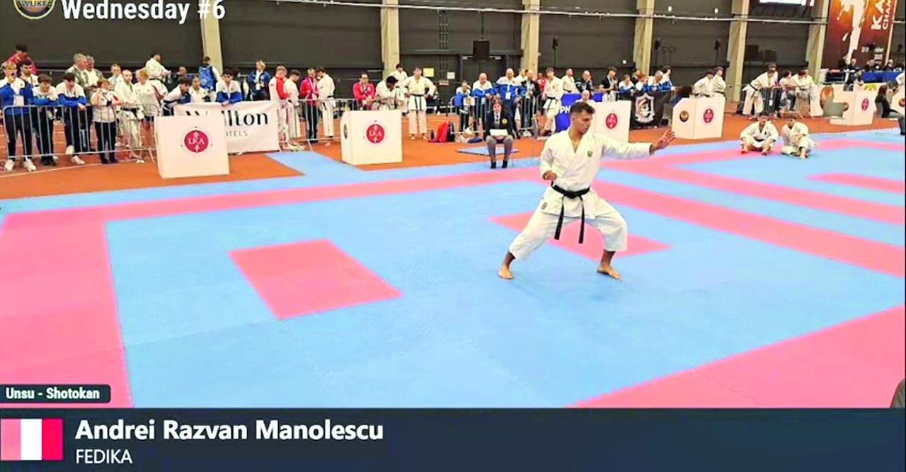 Il karate, uno stile di vita: il campione Andrei Razvan Manolescu si racconta (aspettando i Mondiali in Romania)