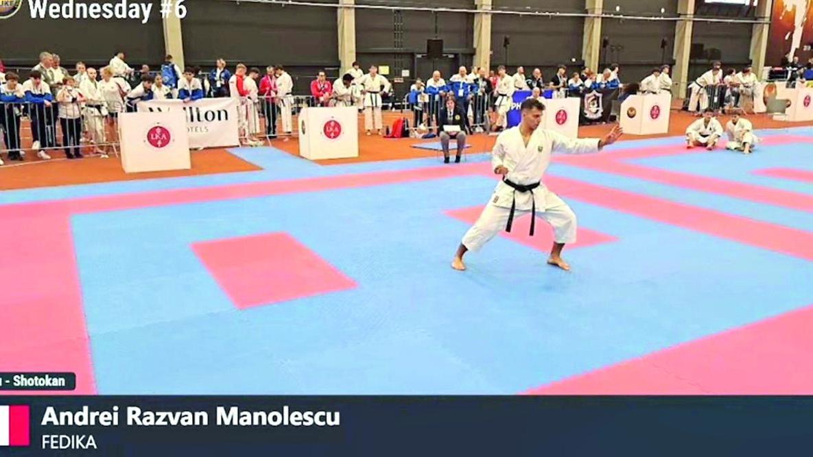 Il karate, uno stile di vita: il campione Andrei Razvan Manolescu si racconta (aspettando i Mondiali in Romania)