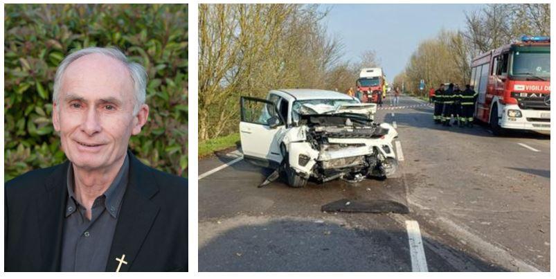 Addio a don Piergiorgio Torreggiani. L’ipotesi di un malore all’origine dello scontro frontale