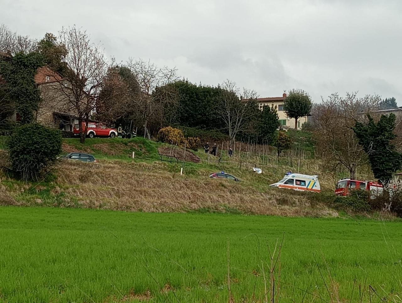 
	L'area in cui &egrave; avvenuta la tragedia (Foto Tirreno)

